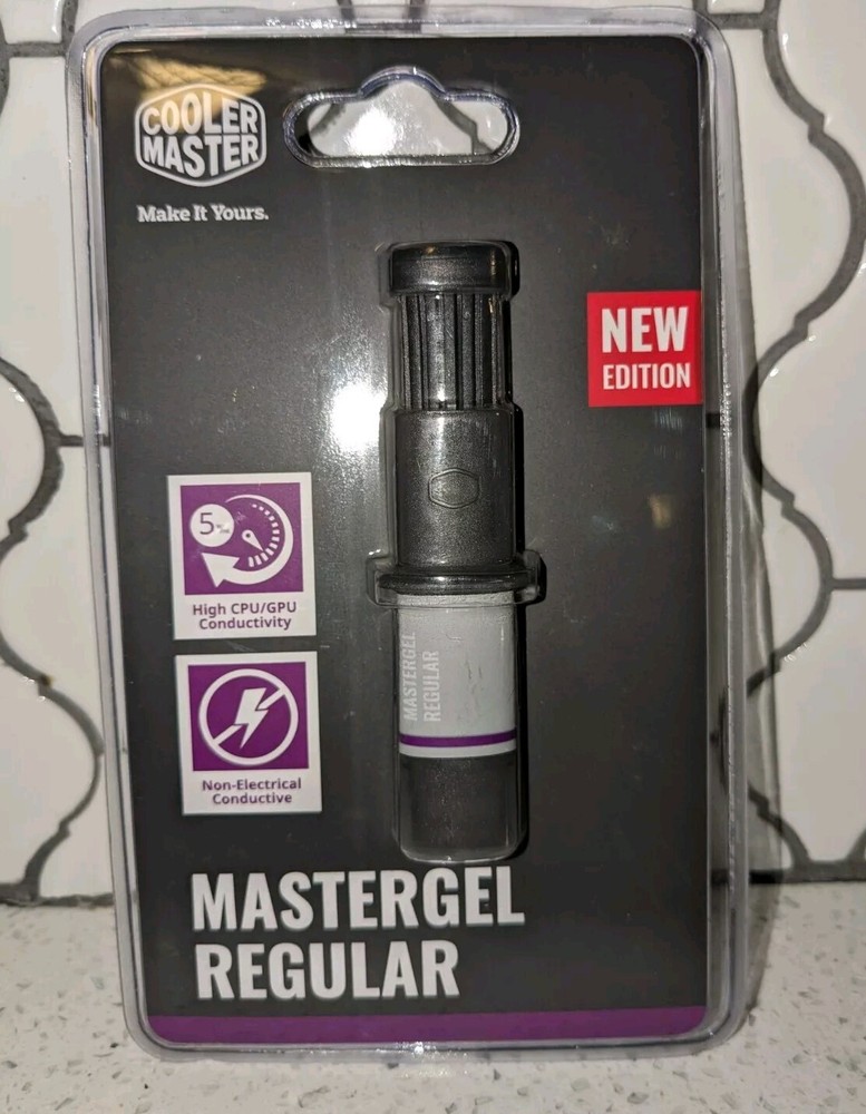 Cooler Master New Edition MasterGel Regular High Performance Thermal Paste.
