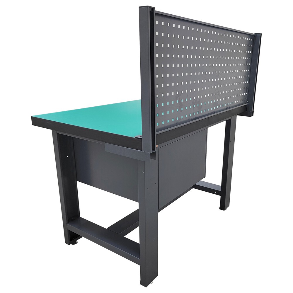 Anti-Static Assembly Line Work Table Workbench 1T Load with 2 Drawers 47x29.5''