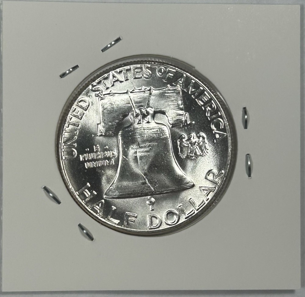 1957 Franklin Half Dollar Coin Uncirculated