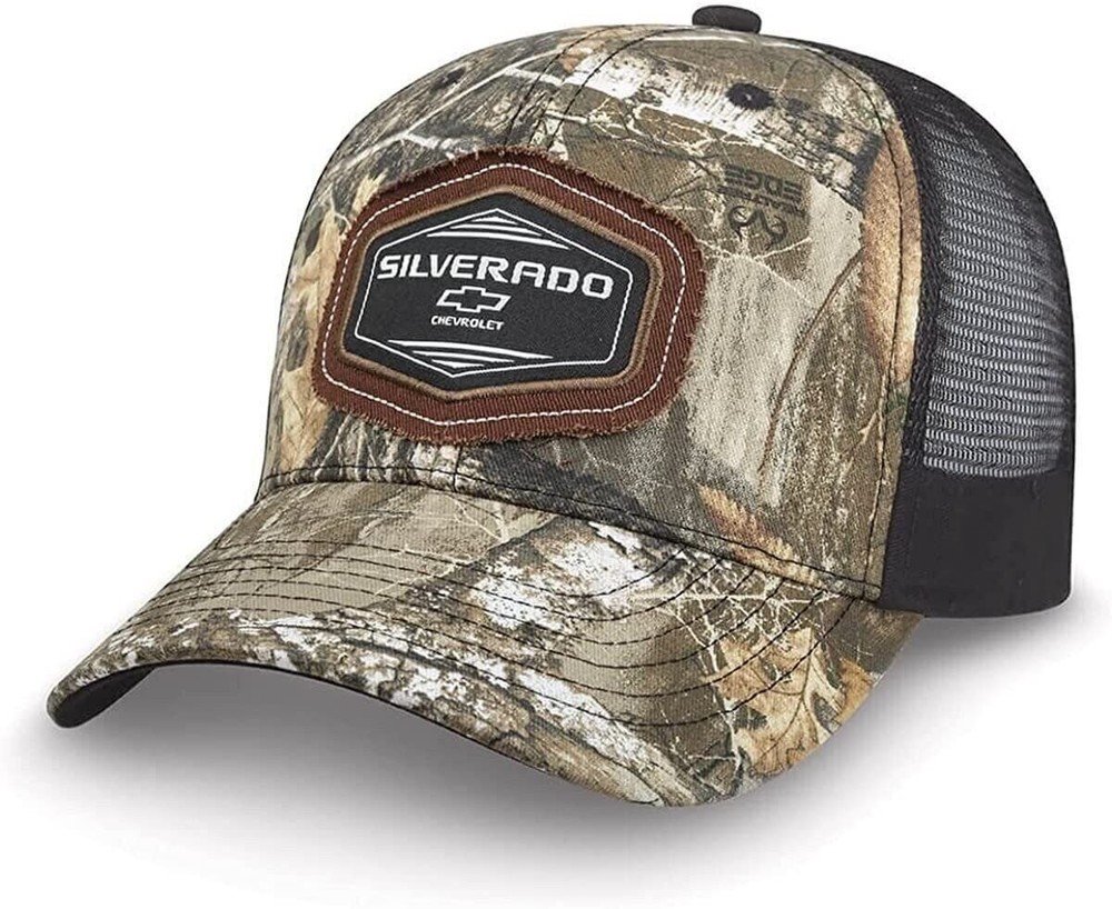 Chevy Silverado Realtree Edge Patch Cap