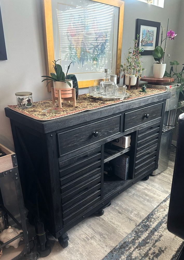 Kitchen Dining Bar height table w 6 Chairs
