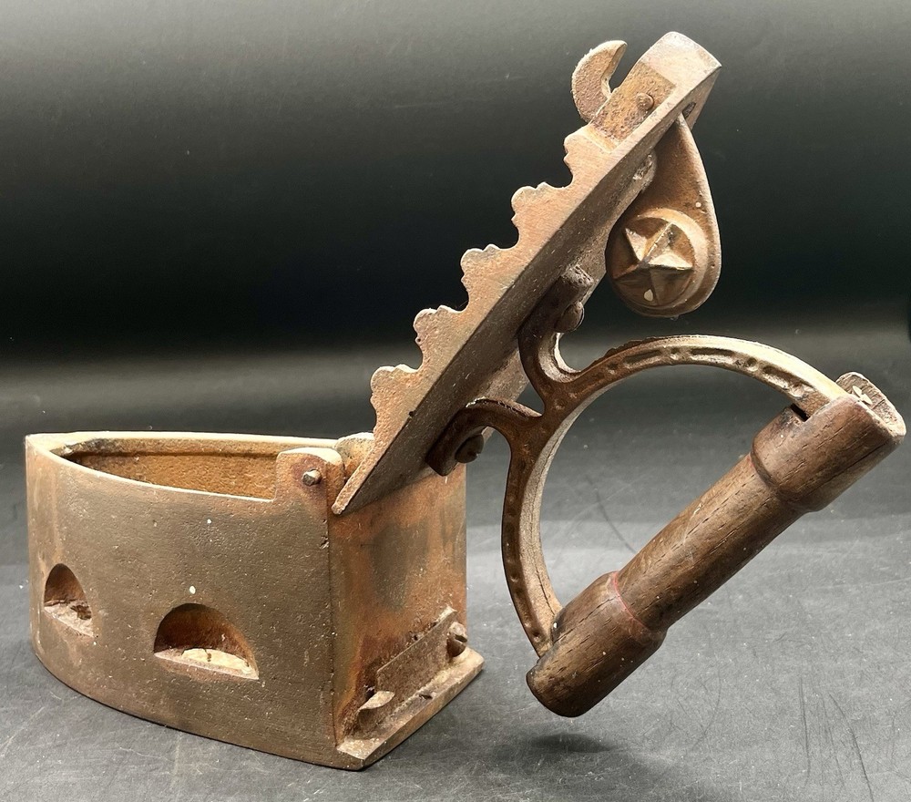 Antique Coal 19th Century Iron