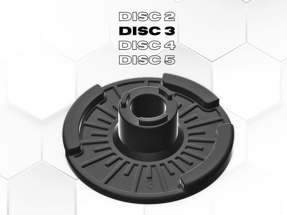 Nautilus Bowflex 552 Series 1 Disc 3 Replacement Bowflex Series 1 Disc 3