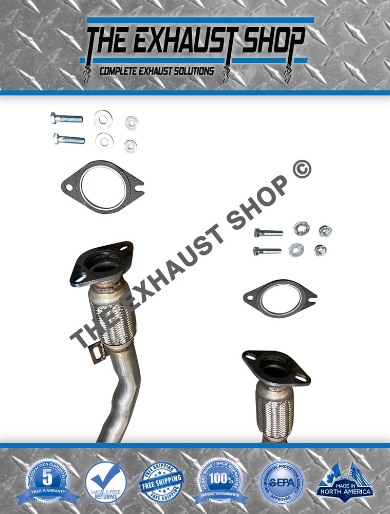 FITS: 2017-2019 GMC Acadia 3.6L Left + Right Front Flex Pipe 2 Pc. Set