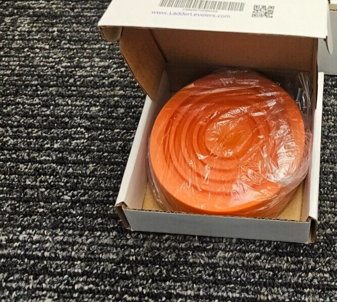 Ladder Accessories 604 Replacement Rubber Feet for 600c – Orange