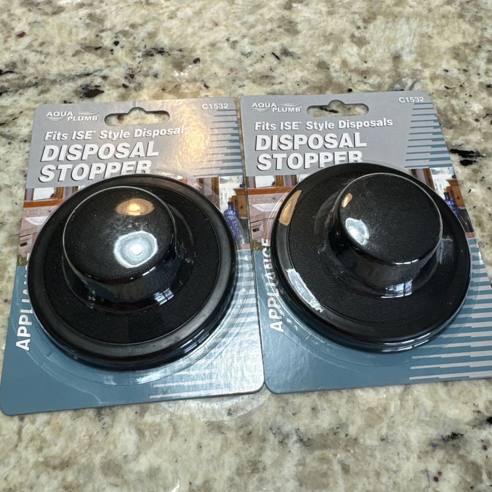 (2)  Garbage Disposal Stoppers