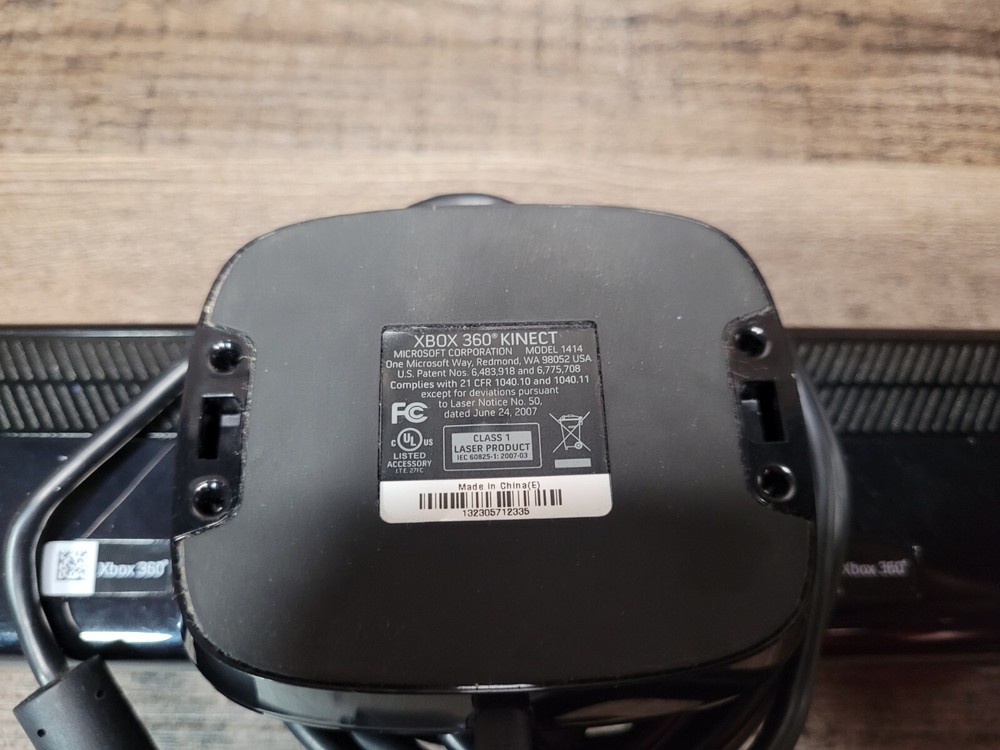 Microsoft 1414 Xbox 360 Kinect Sensor Bar Only - Black