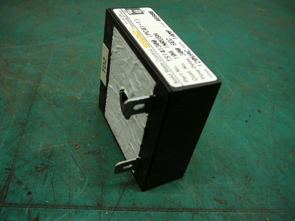SSAC SOLID STATE CONTROL TIME DELAY RELAY TS141300 (PC41-1) 300 SEC DELAY 12VAC