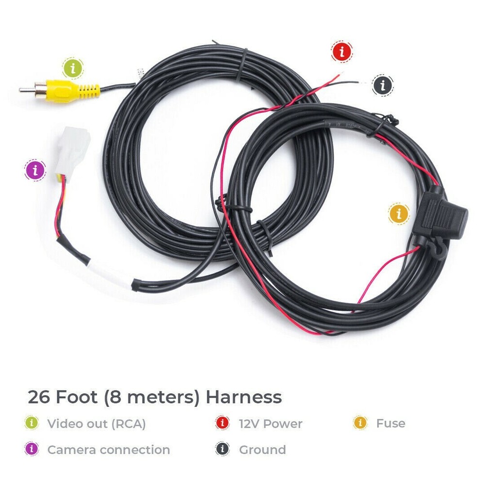 For Dodge Ram (2002-2008) Black Tailgate Handle with Backup Camera