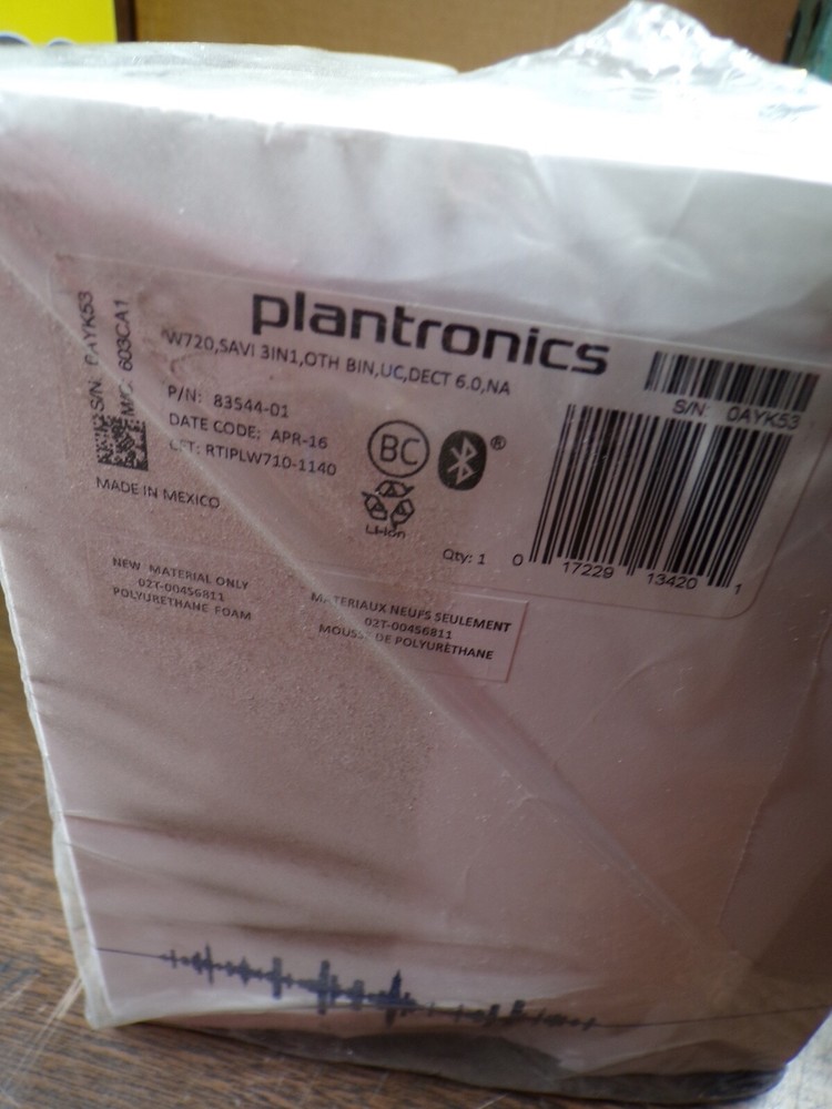 PLANTRONIC SAVI 720 WIRELESS HEADSET