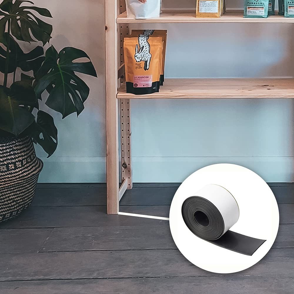 Adhesive Neoprene Solid Rubber Strips 1/16 .062" Thick X 2" Wide X 10'Long Se...
