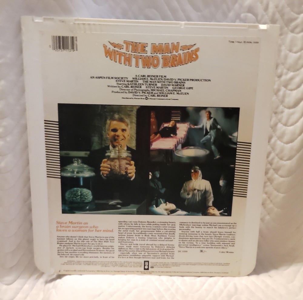 The Man With Two Brains- CED-1983