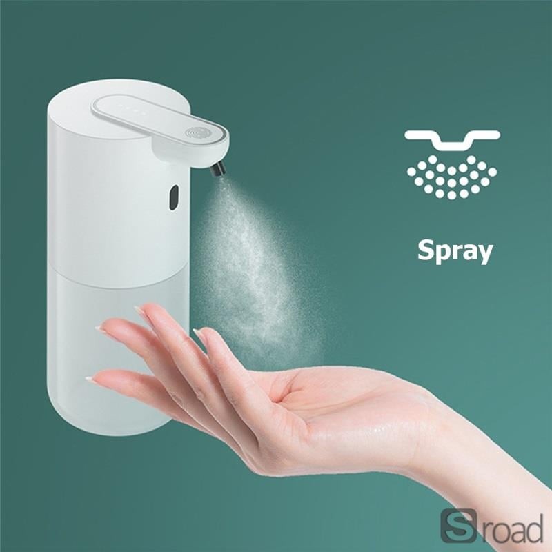 Automatic Foam Soap Dispenser, Touchless Sensor, USB Rechargeable For Bathroom