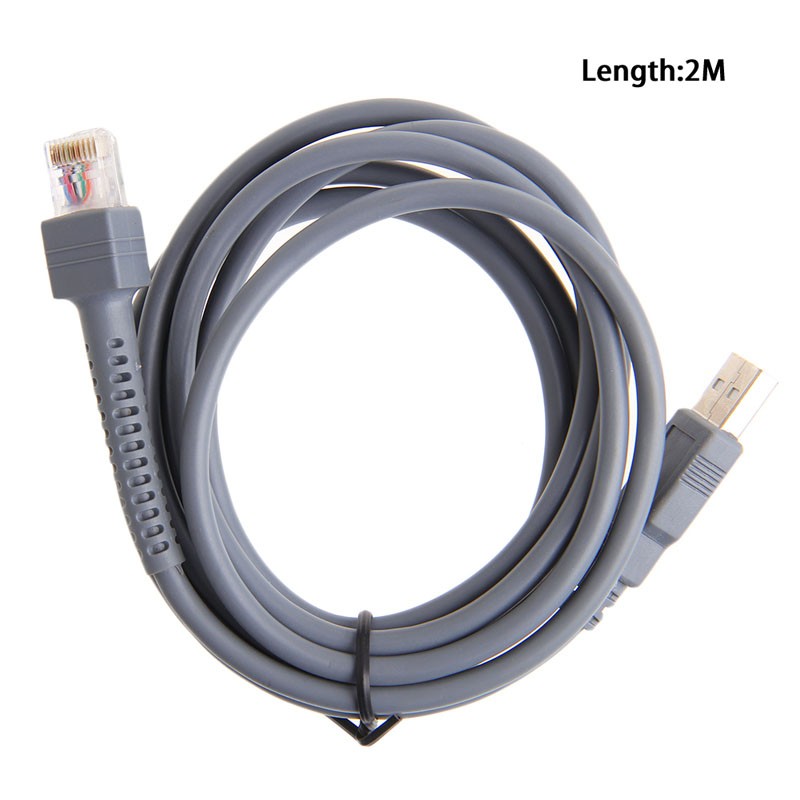 1-Pack USB Cable for Symbol LS2208 LS4208 DS6708 Barcode Scanner