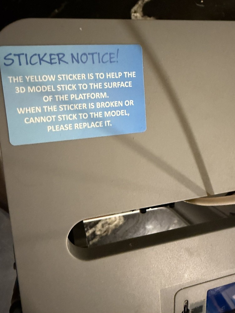 Entina Mini 3D Printer Tina 2 Basic V.9 Works no micro sd card