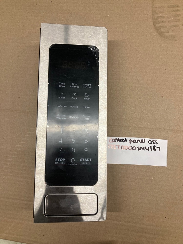 PART #17270000B44187 Control Panel Assembly