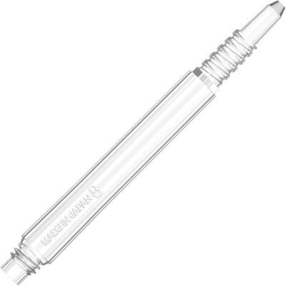 Target 8 Flight Locked Shaft Medium Clear (33mm) - Ships June 12th