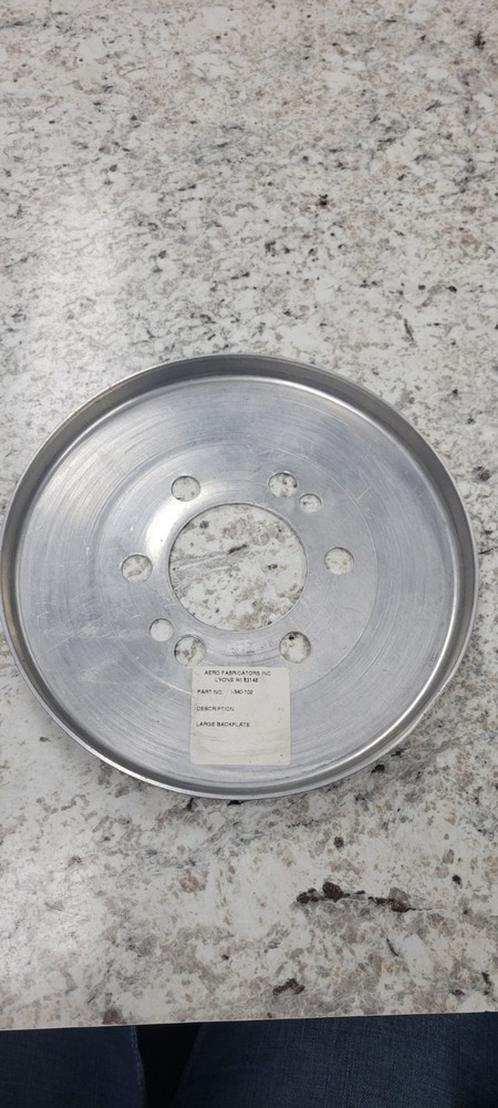 Cessna 150 Rear Backplate PN: I-340-102