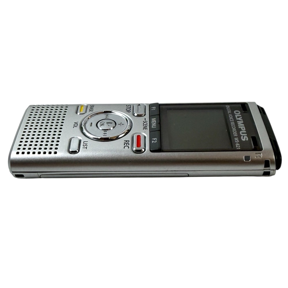 Olympus WS-821 Silver Multifunction Handheld Stereo Digital Voice MP3 Recorder