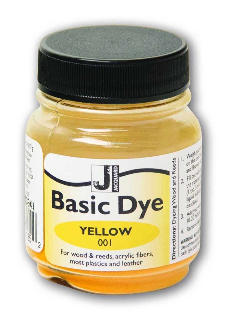 Jacquard Yellow Basic Dye 0.5-Ounce