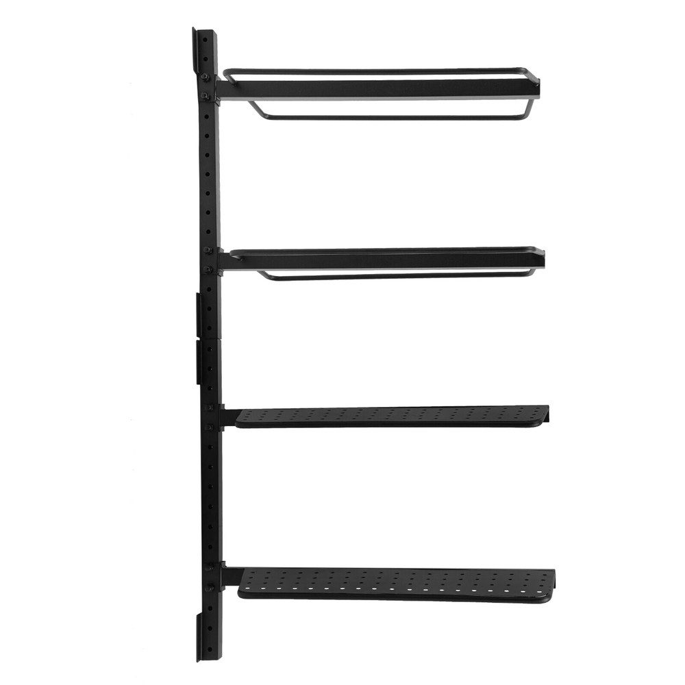 4 Tier Saddle Storage Rack, Wall Mounted Saddle Rack, Saddle Rack Black New