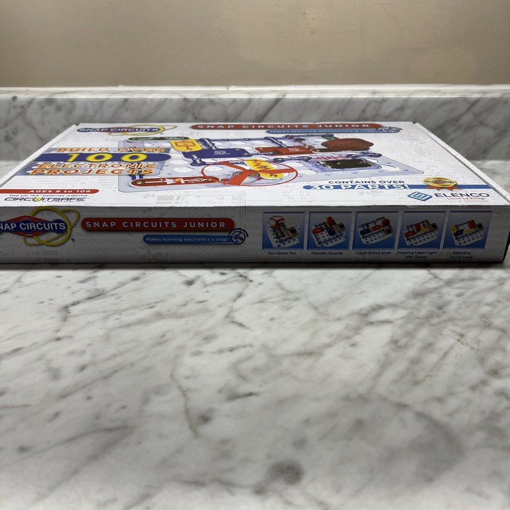 ELENCO Snap Circuits Jr.� 100 Experiments Electronics Discovery Kit