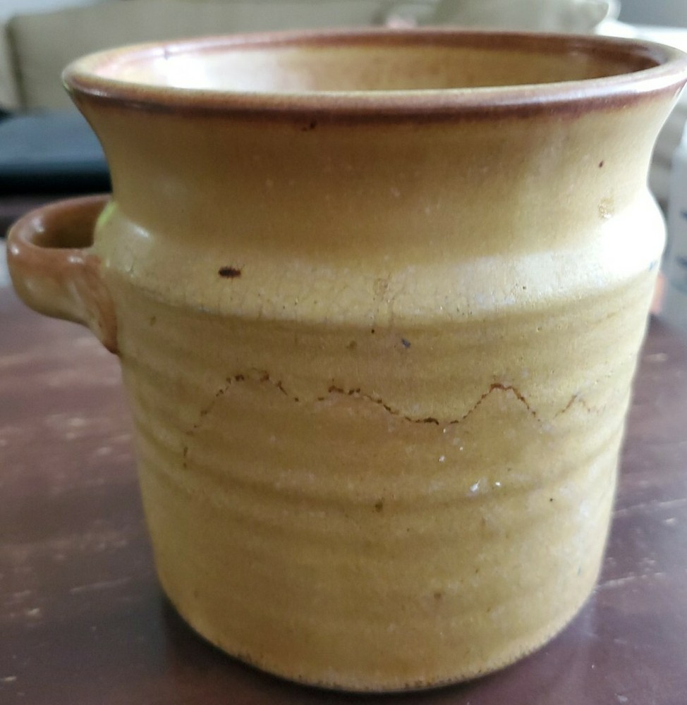 Ceramic ROFERINO Handmade Pottery Jar Vintage