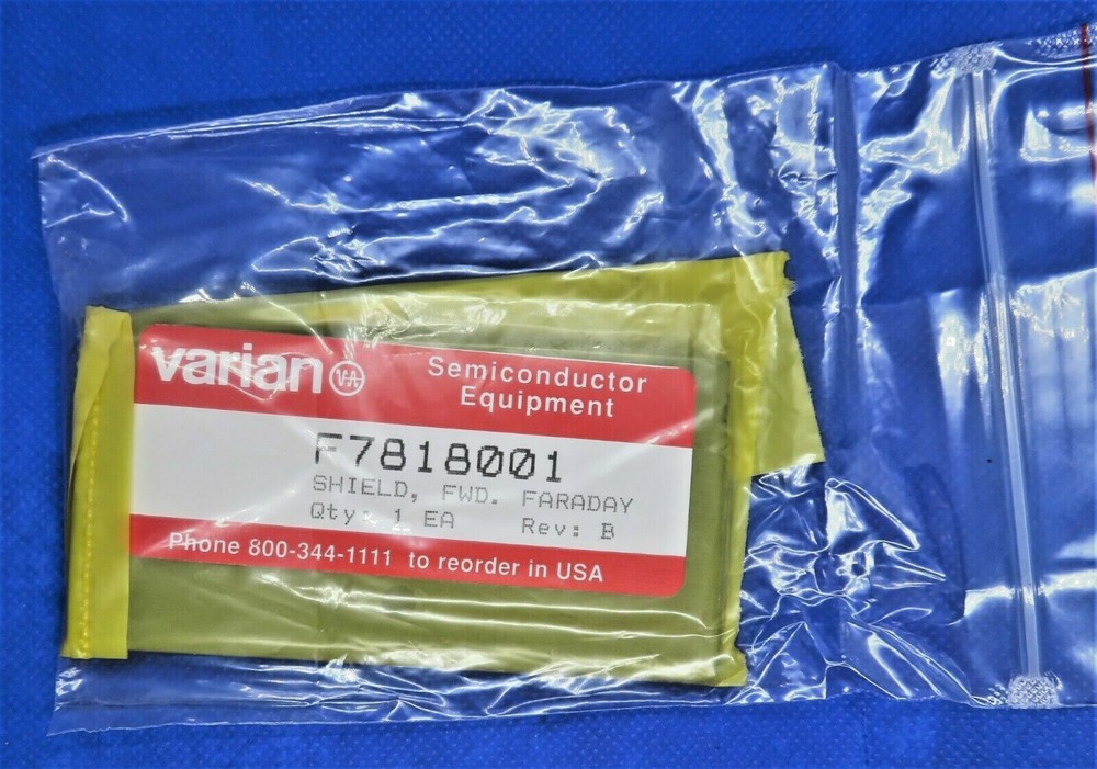 VARIAN F7818001 REV. B FORWARD FARADAY GRAPHITE SHIELD
