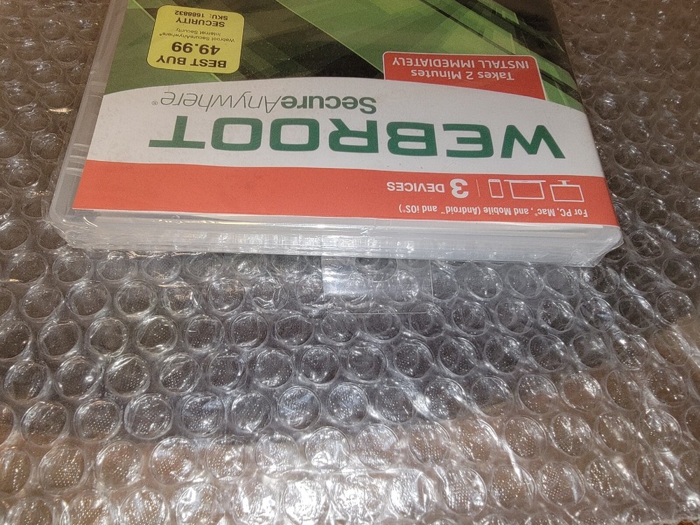 Webroot SecureAnywhere Internet Security - Full Version for Windows & Mac...