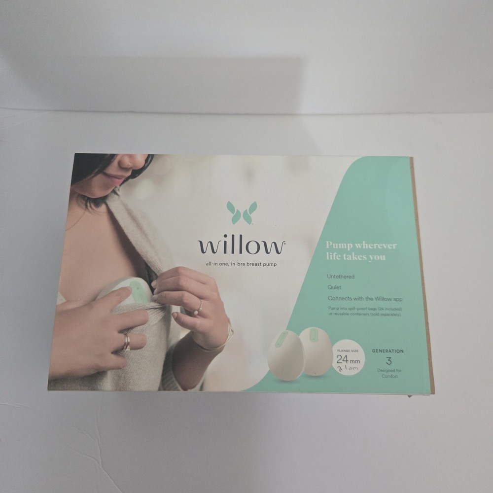 Willow 24mm 3rd Generation Breast Pump - White