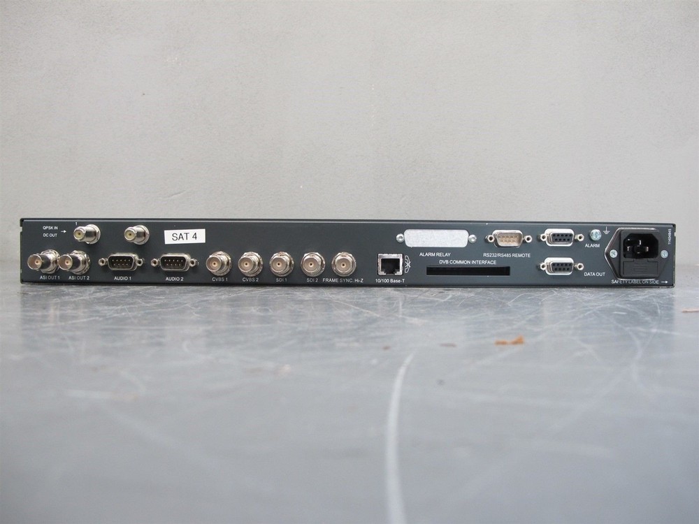 Tandberg TT1260 Standard Definition Receiver Decoder 1U Series 3 s13903