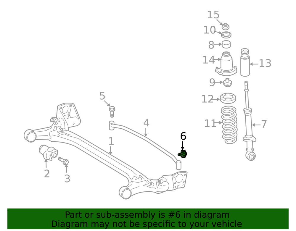 Genuine GM Bushings 19184428
