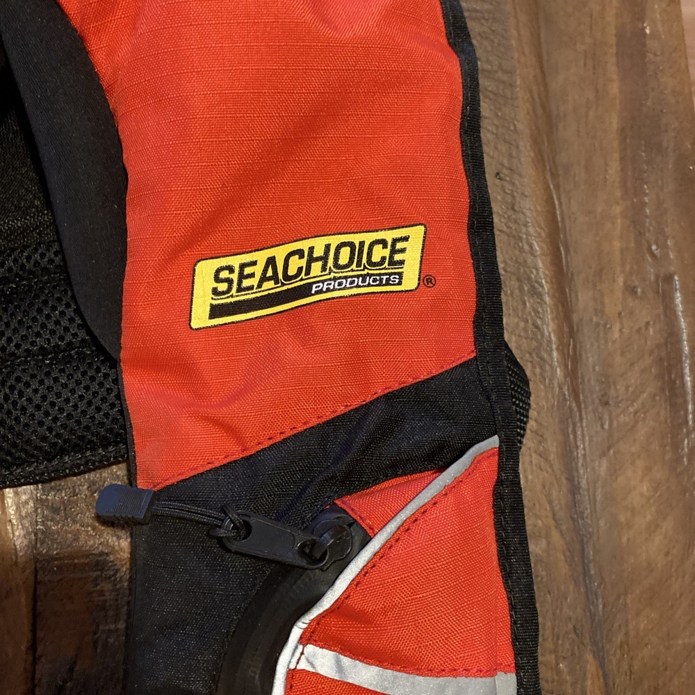 Seachoice Rip Cord Co2 Inflatable PFD Life Jacket USCG Type V Manual, Automatic