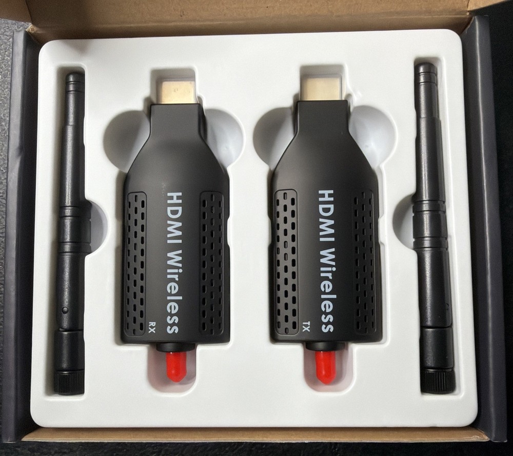 100M Wireless HDMI Video Transmitter & Receiver TV Stick Screen Share Extender++