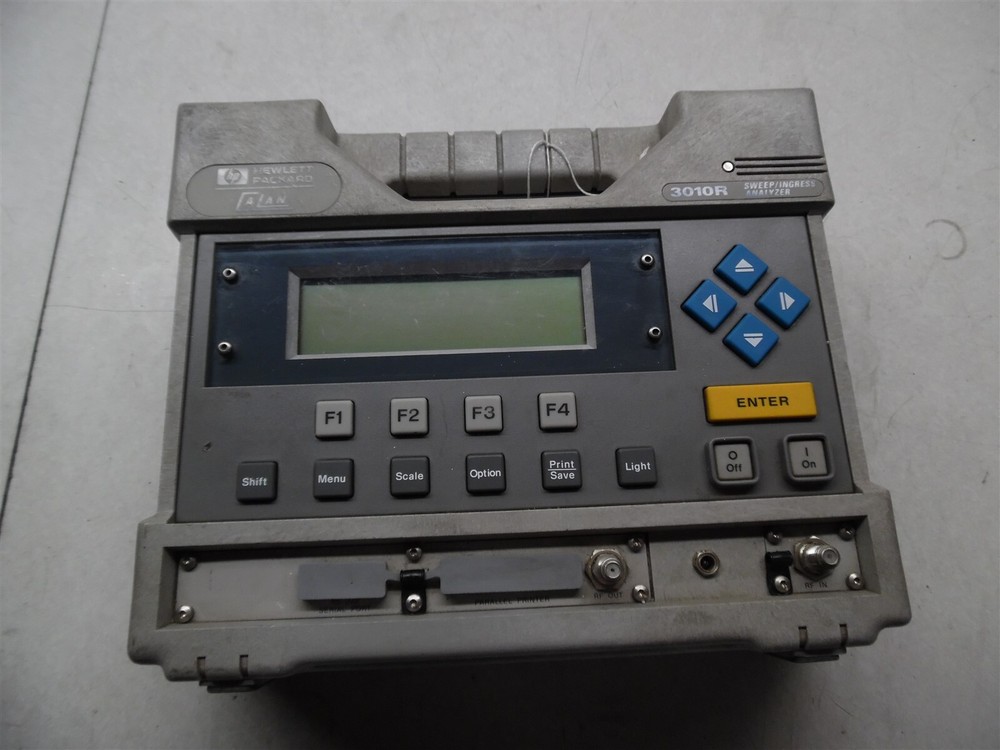 HP 3010R Sweep/Ingress Analyzer Model: 85961B Option: ABA
