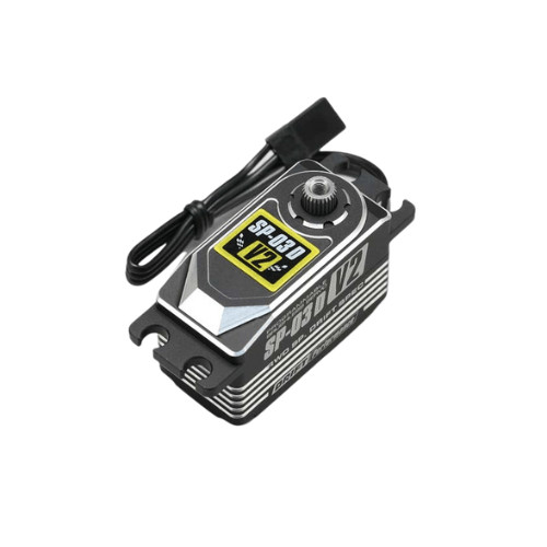 Yokomo SP-03 D V2 Programable Brushless Drift Servo (Black)