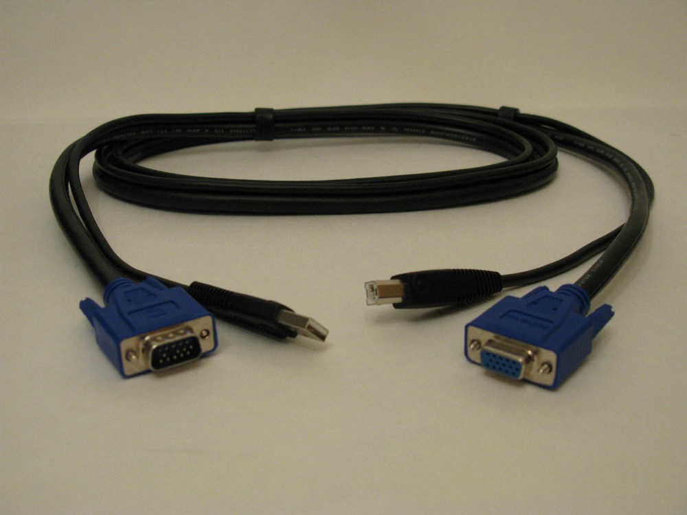 STARTECH.COM 6 FT 2-IN-1 USB KVM CABLE SVUSB2N1_6