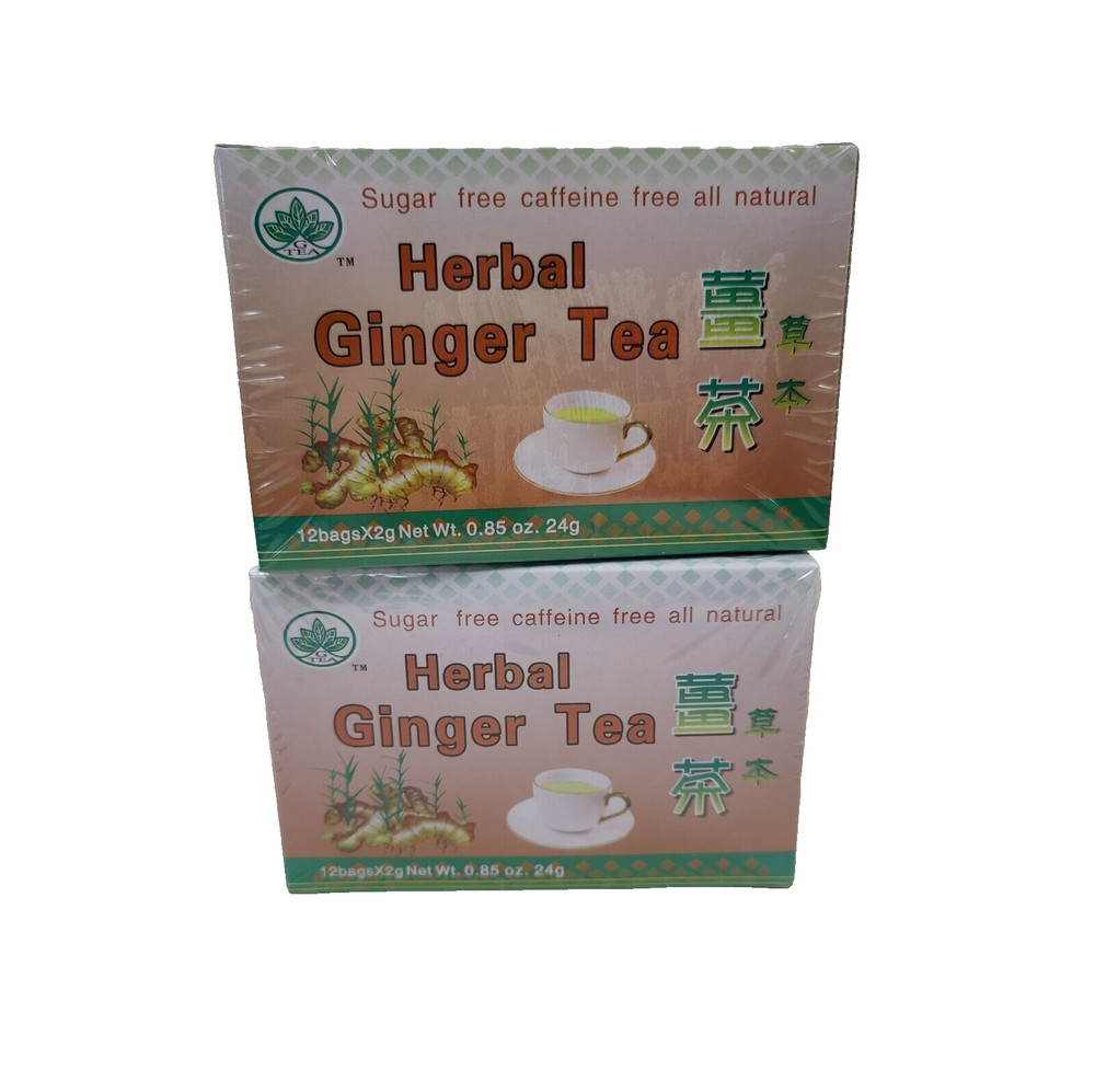 Herbal Ginger Tea by GT Midori - 2 Pack
