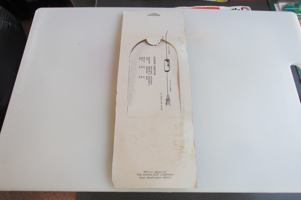 Drawer #6 Danielson Danco Dodger Flasher Size 0 Trolling Flasher New In Package