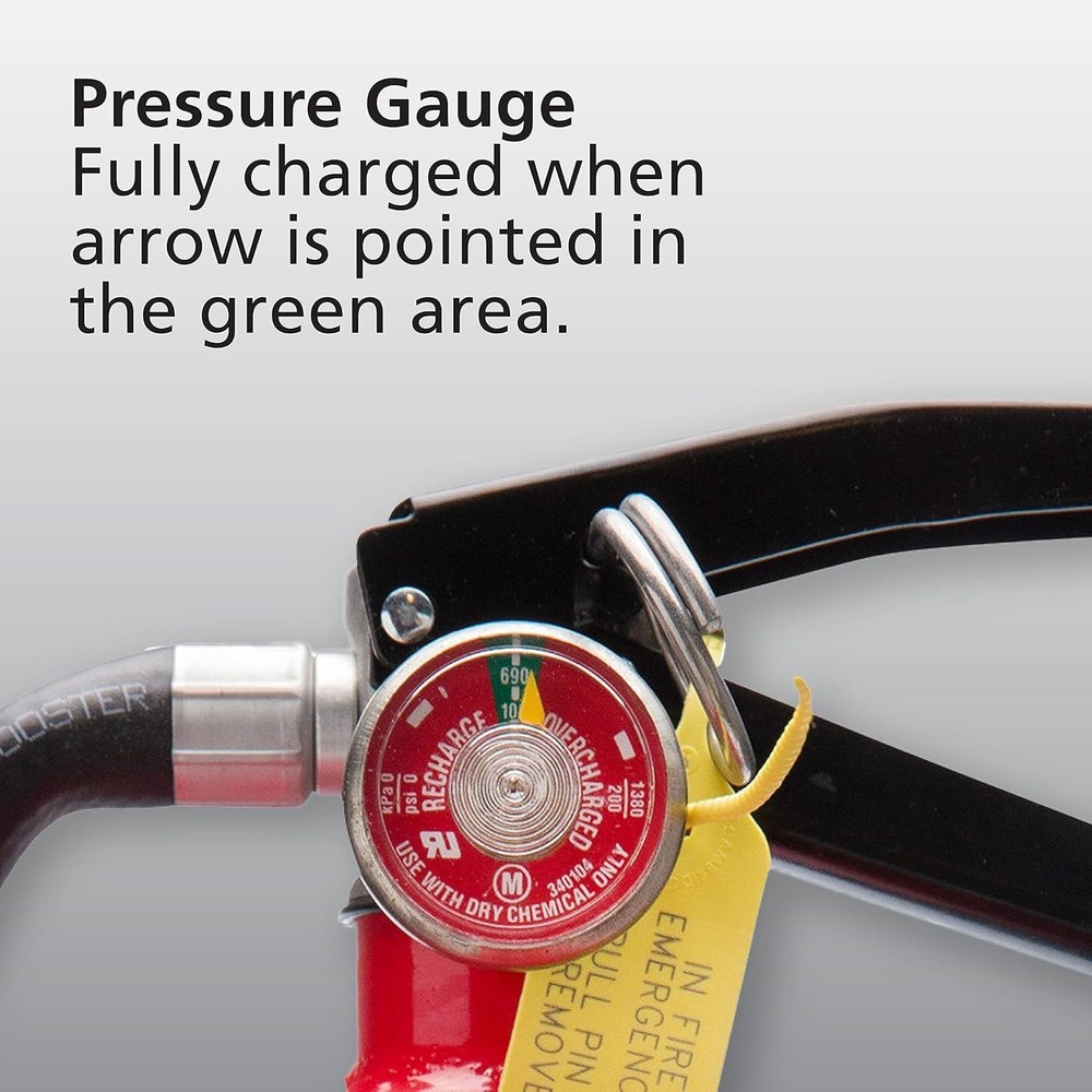 Multi-Purpose Pro 210 Fire Extinguisher - Quick Response for Home & Office Fires