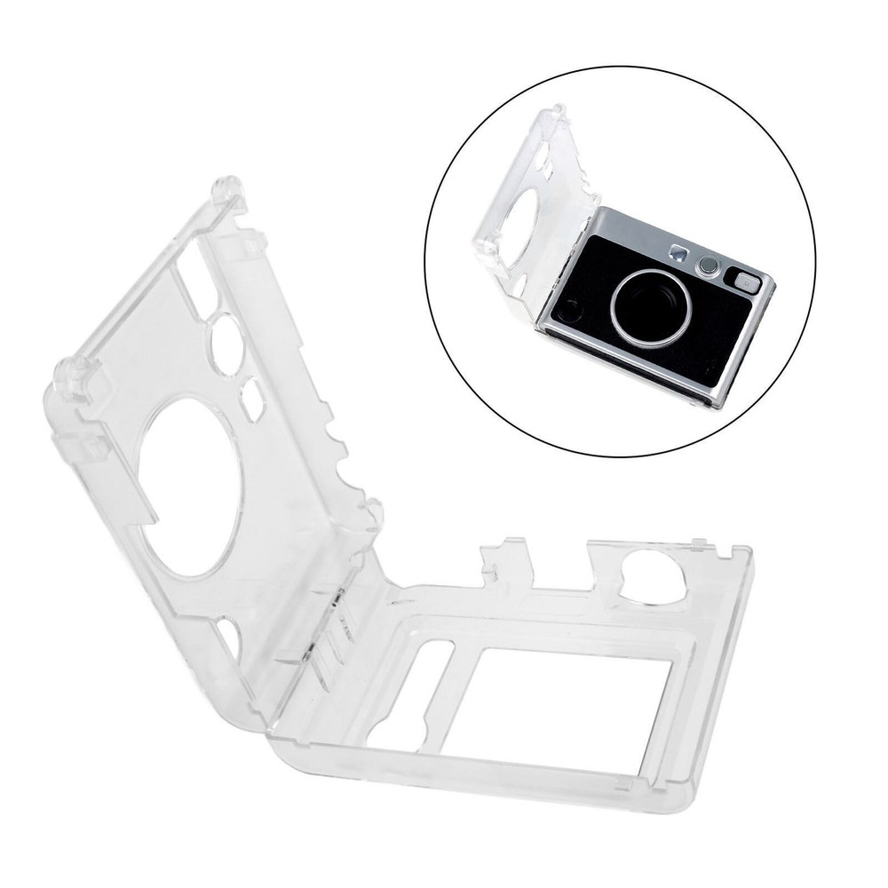 Camera Clear Case Transparent Protective Case with Shoulder Strap