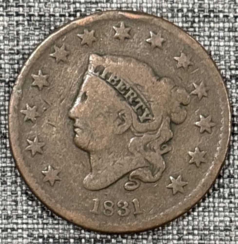 1831 Large Cent
