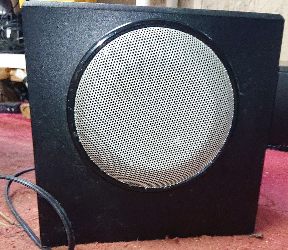 Logitech x230 replacement subwoofer ONLY Tested, working!!