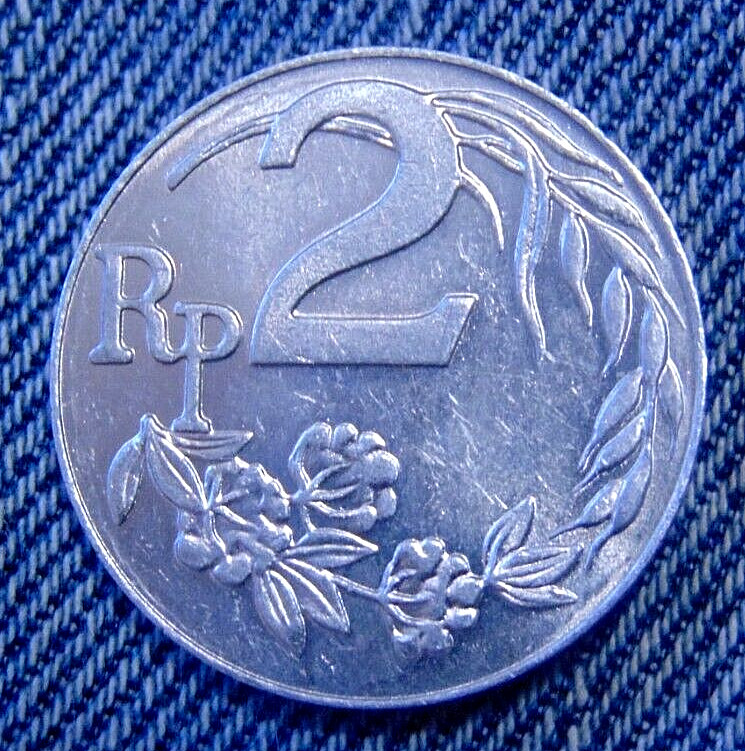 Indonesia 1970 2 Rupiah