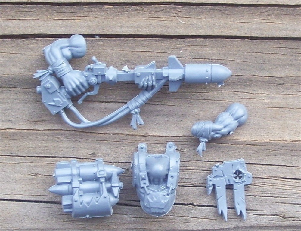 40K Orks Ork Boyz Rokkit Launcha Bits