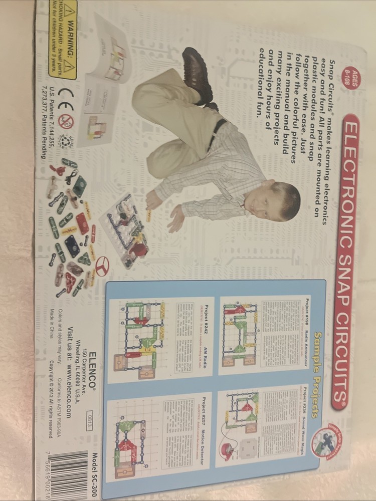 Elenco Snap Circuits SC300 Electronics Kit