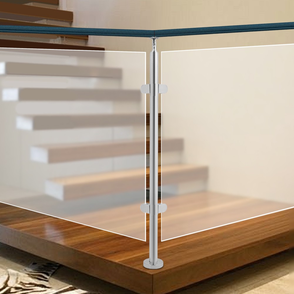 Corner Column Post, Stainless Steel Coner Post, Corner Post for Glass Railing