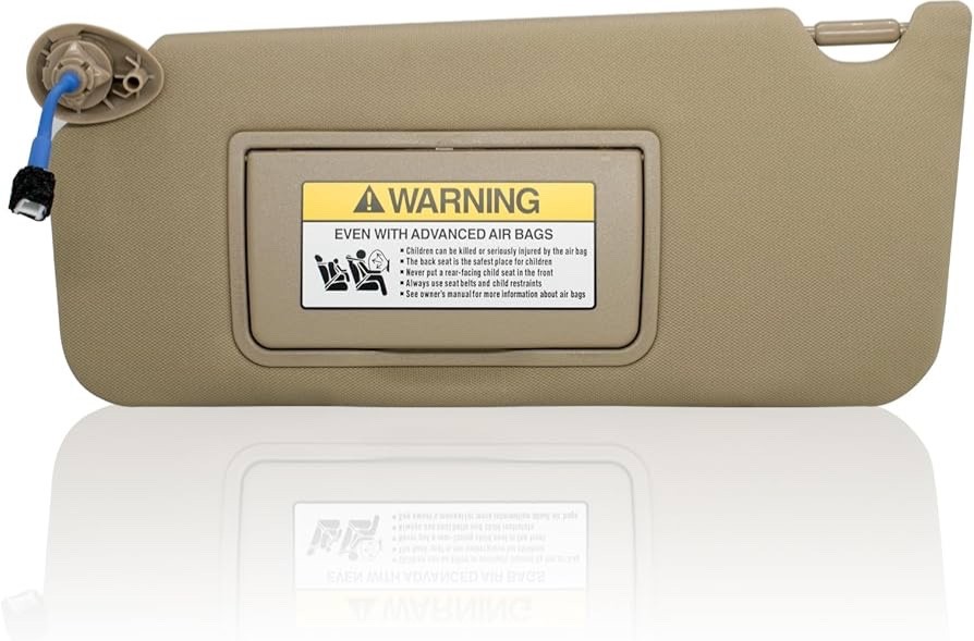 Left Sun Visor For Acura RDX 2013-2018 (Beige)