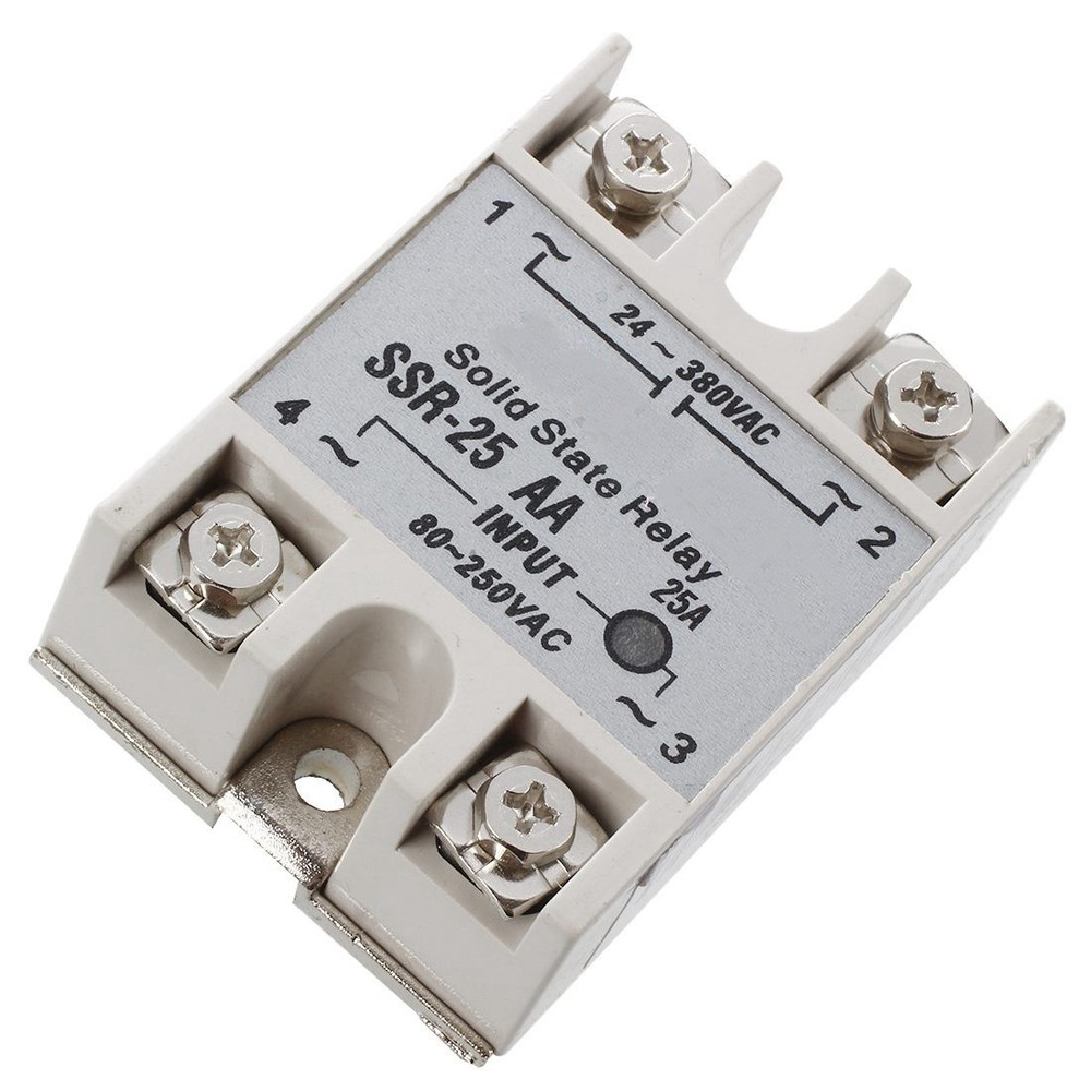 SSR-25AA 80-250V 25A Machinery Control AC Solid Module State Relays K9Y17382