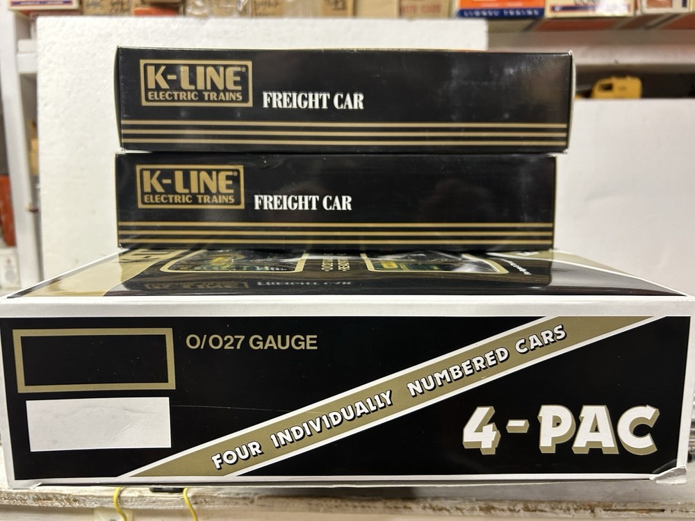 K-Line Kennecott Copper Set W/Boxes C-8 See Description